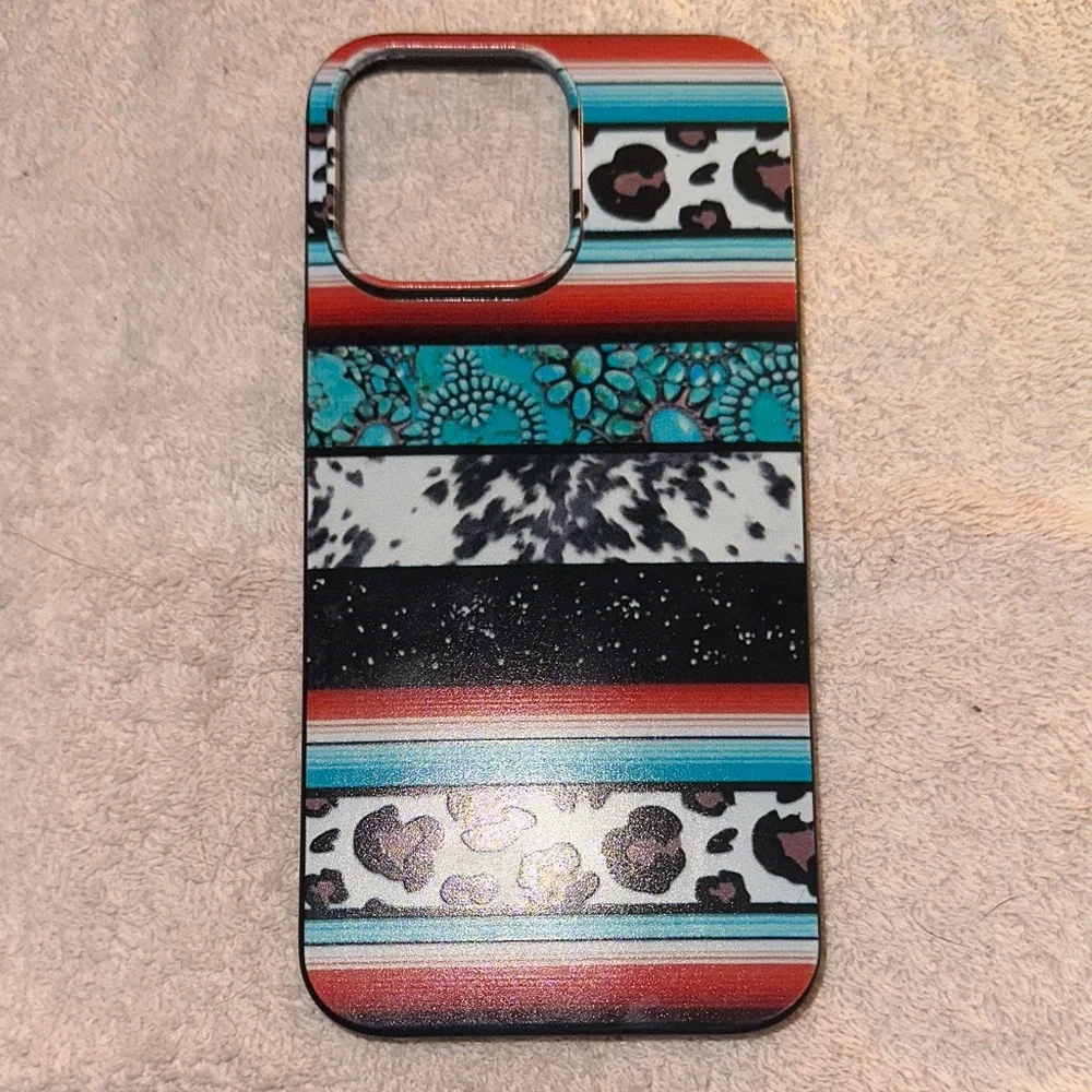 Multicolor Patterned Phone Case - Picture 1 of 2